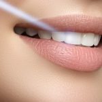 Perfect smile with white teeth
